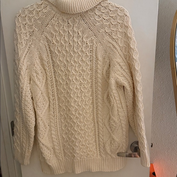 Frances Valentine Fisherman Cableknit Cardigan - Picture 11 of 11